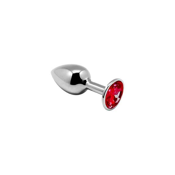 Alive - Mini Metal Butt Plug Anal Pleasure Red M