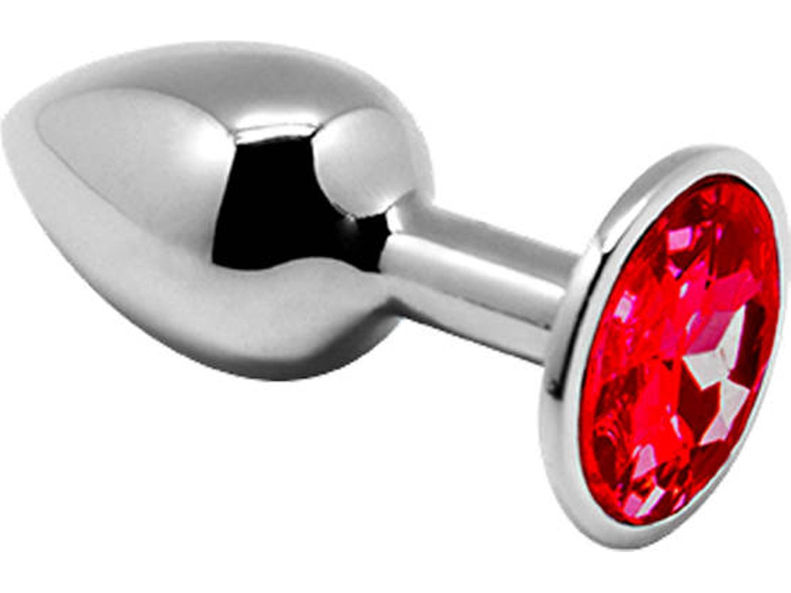 Alive - Mini Metal Butt Plug Anal Pleasure Red L