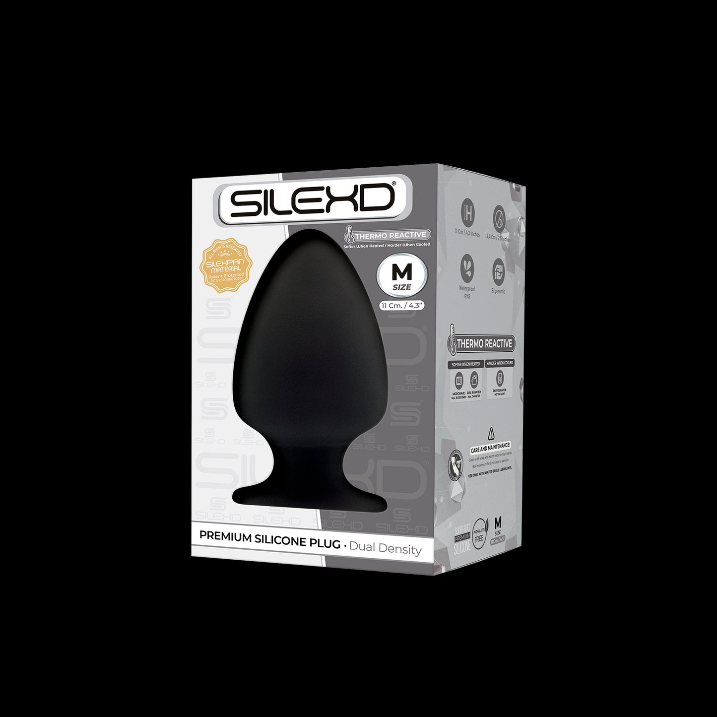 SilexD Plug Model 1 ( M ) Black BOX