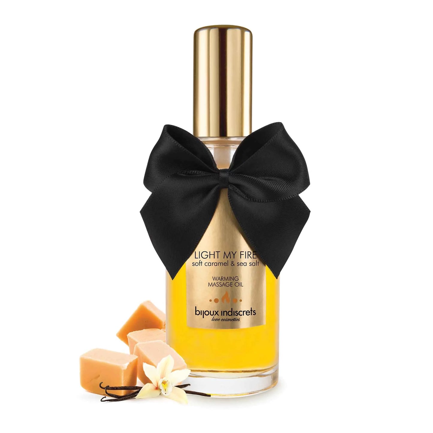 Massage Oil Light my Fire - Soft Caramel & Sea Salt