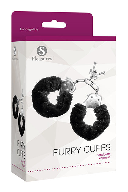 Furry Cuffs Black