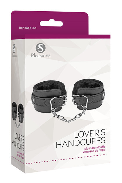S. Pleasure - Lover´s Handcuffs Black