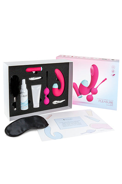 Kit de plaisir velours S Pleasures - Cerise