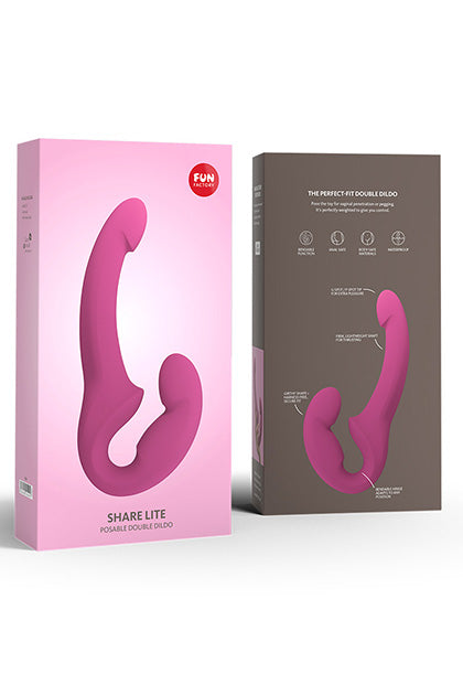 Dildo Strap-on Share Lite Rosa - Fun Factory