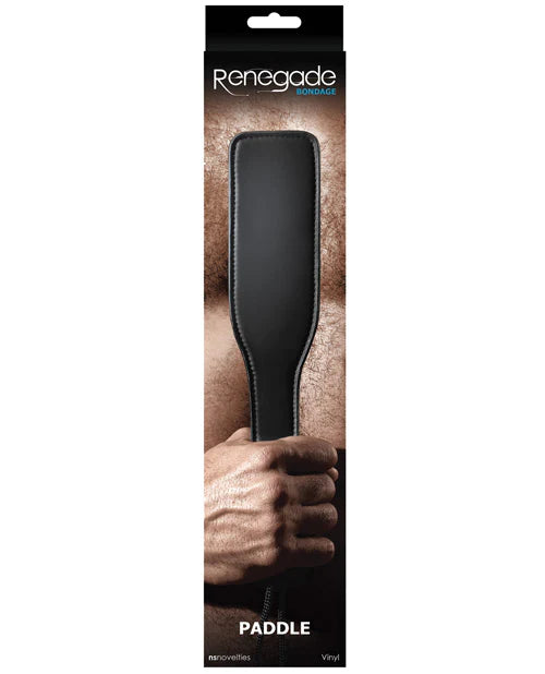 Renegade Bondage Paddle Black