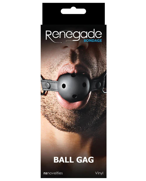 Renegade Bondage Ball Gag Black