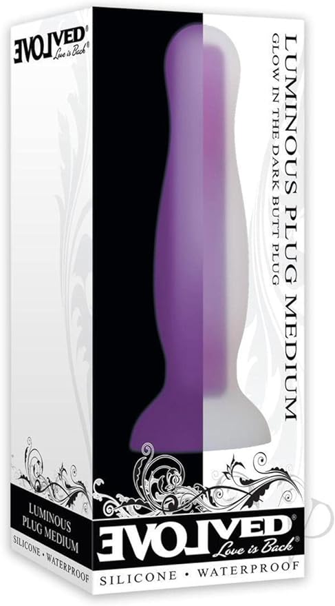 Evolved Luminous Plug Medium Purple