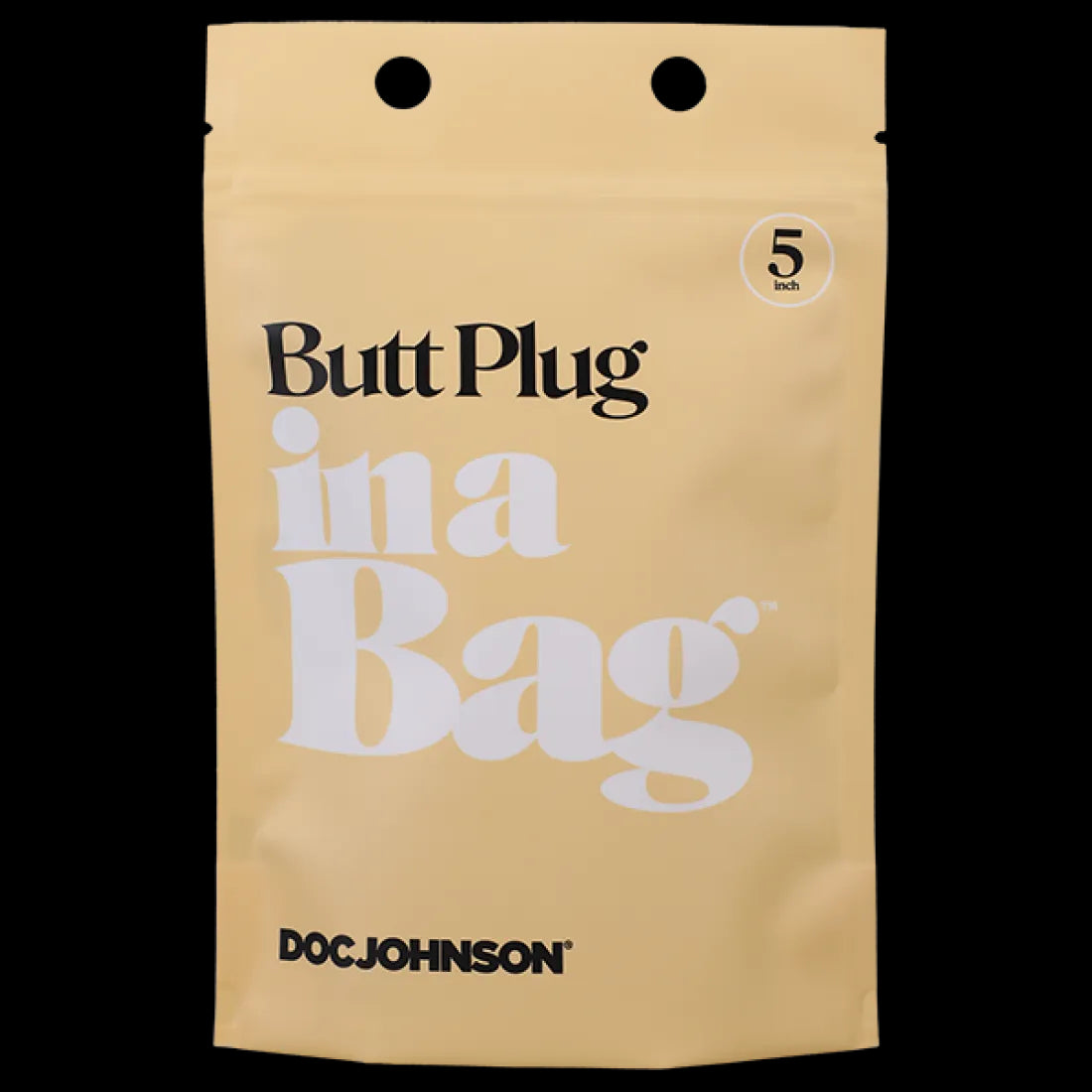 Butt Plug - 5 inch / 12 cm - Black