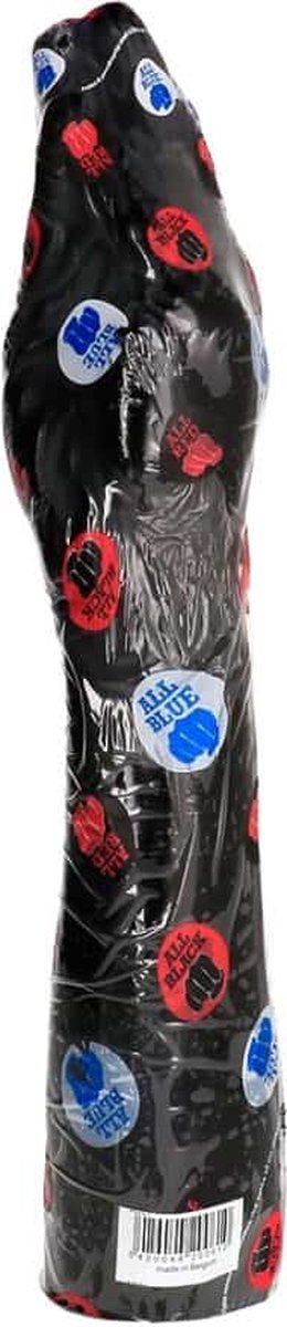 Dildo All Black 37 cm mano