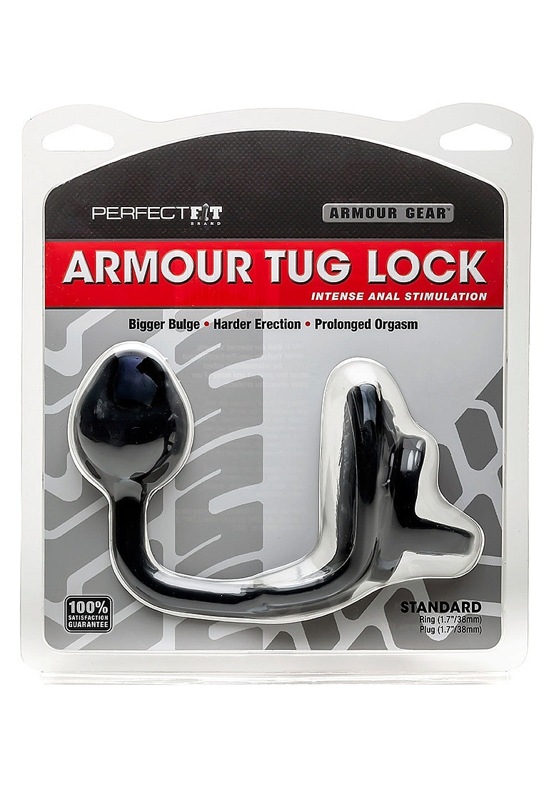 Anneau de prise moyen noir Armour Tug
