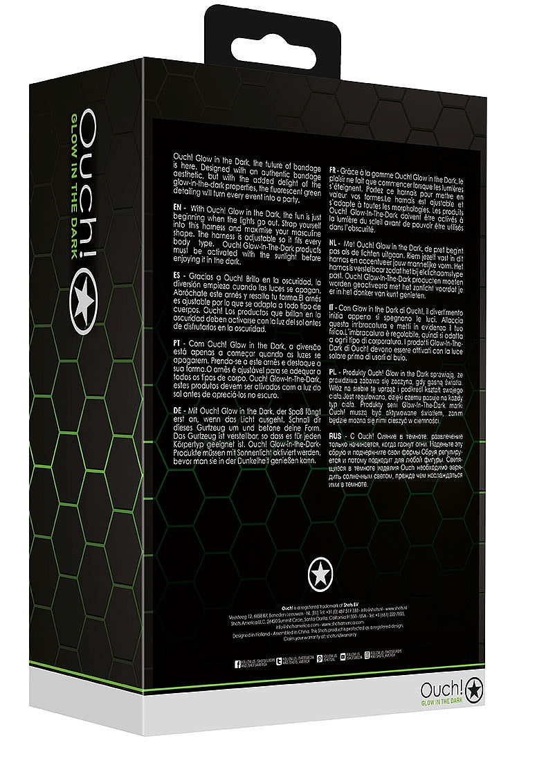 Full Body Harness - GitD - Neon