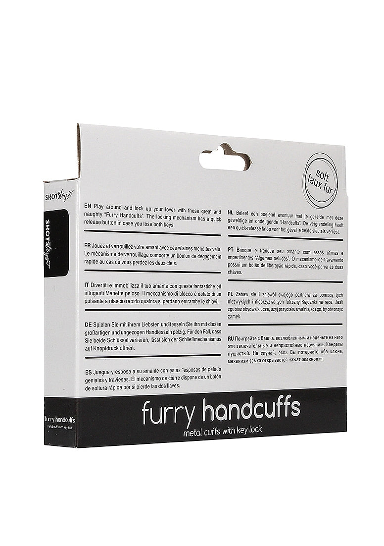 Furry Handcuffs - Black