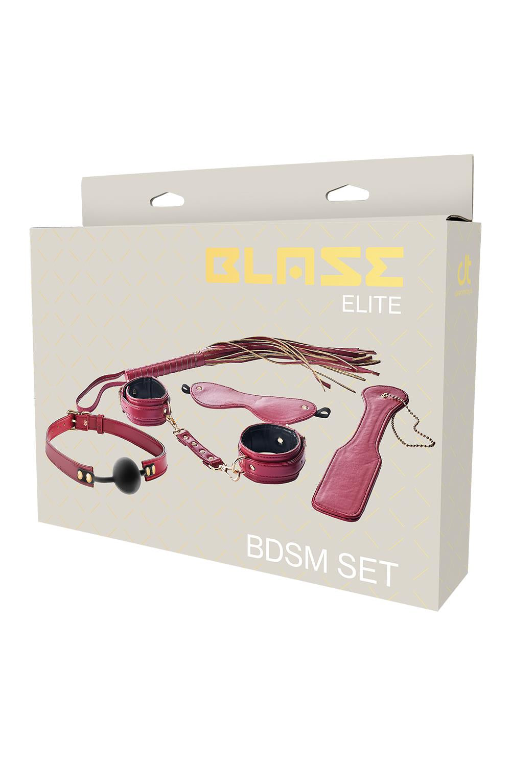 Kit de 5 piezas de BDSM Rojo - BLAZE ELITE