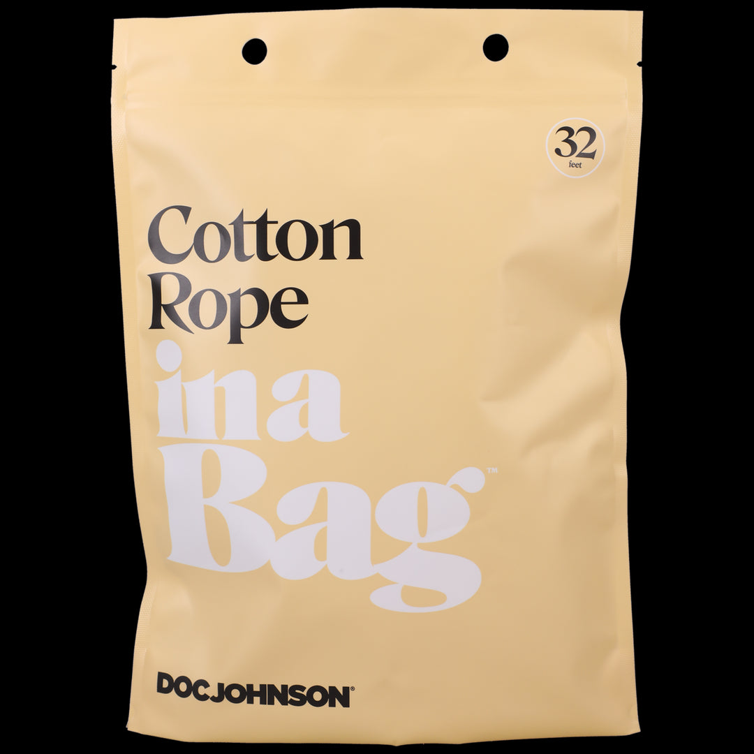 Cotton Rope 32ft Black