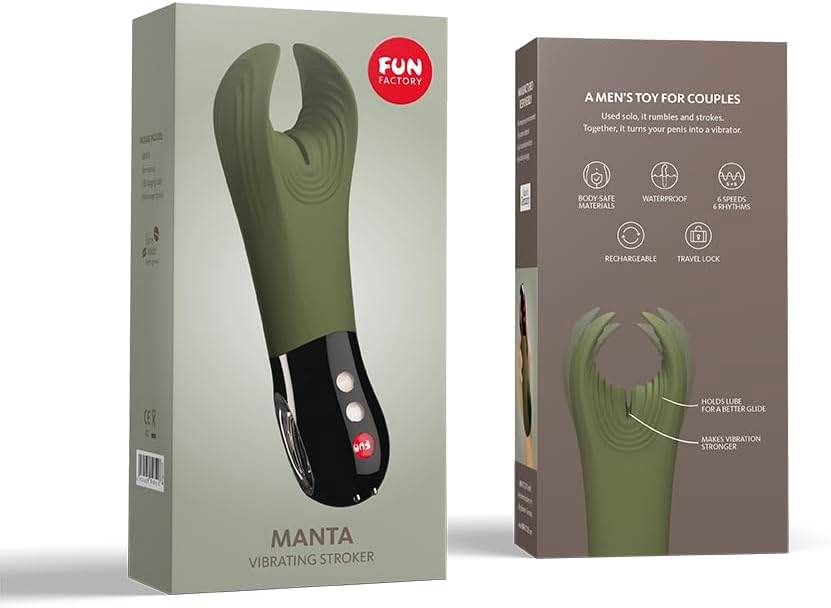 Masturbador Masculino Manta Turquesa - Fun Fac Factory