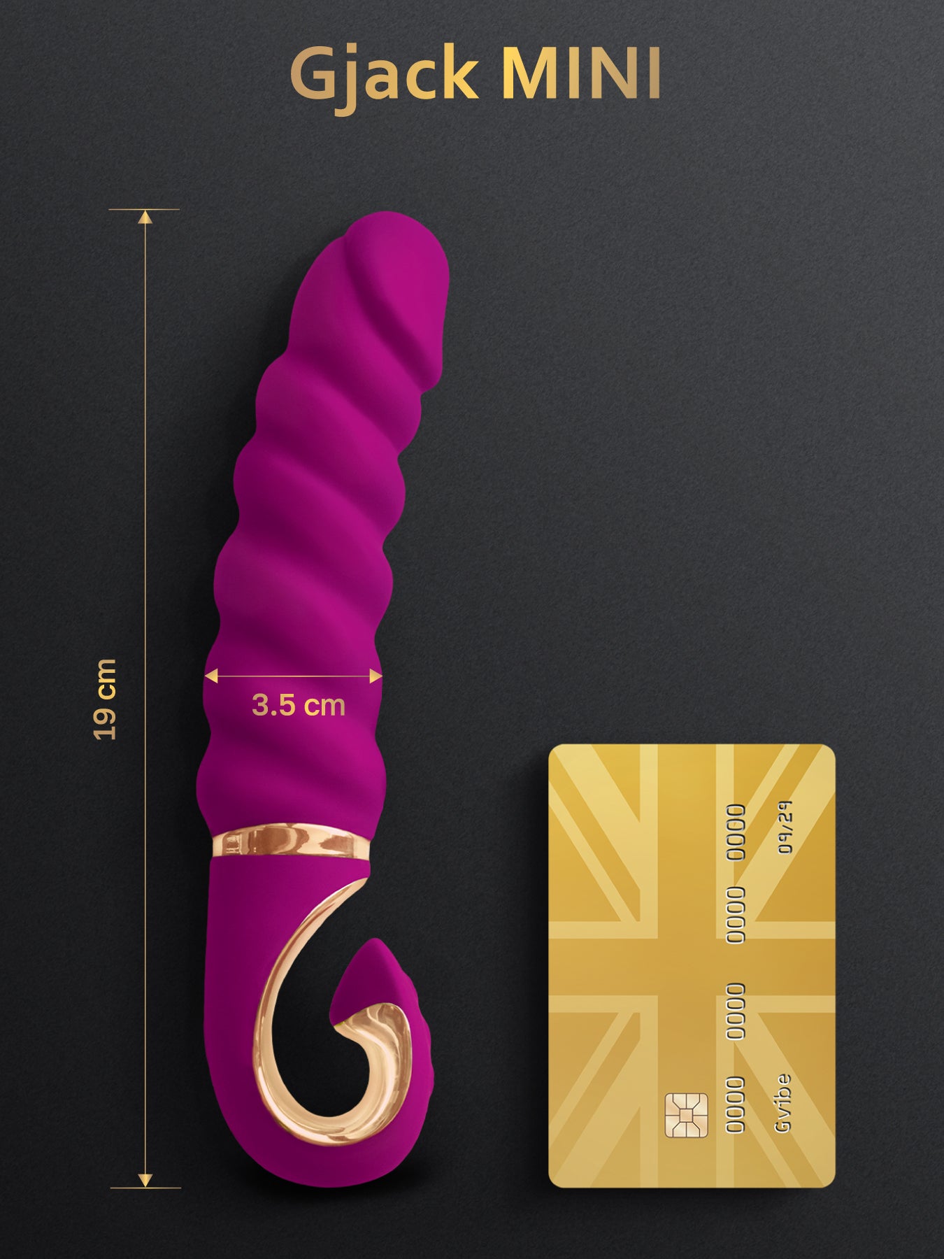 Gjack MINI - Sweet Raspberry Gvibe