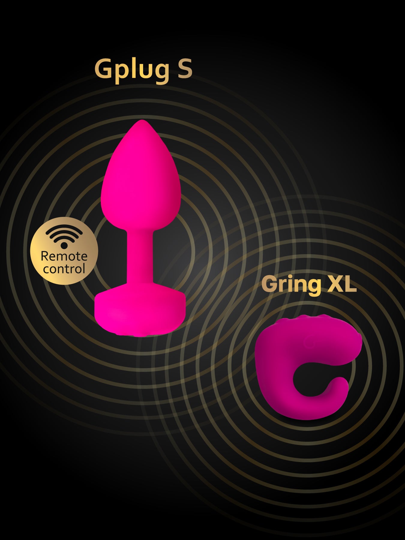 Gplug Small - Neon Rose