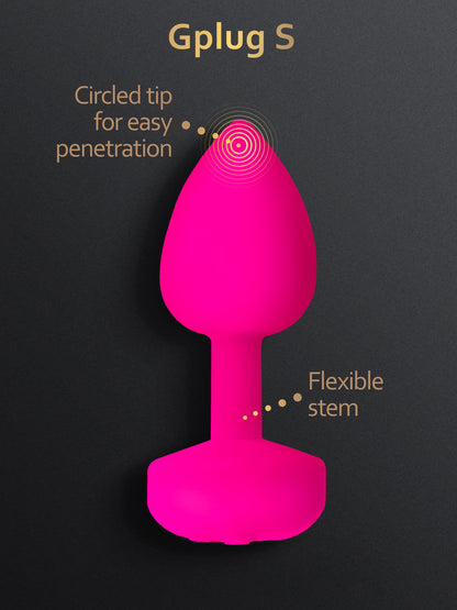 Gplug Small - Neon Rose