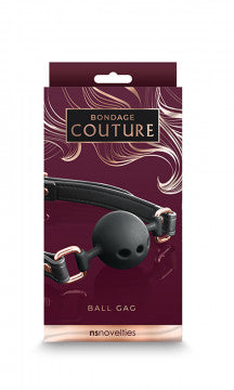 Bondage Couture Ball Gag Black