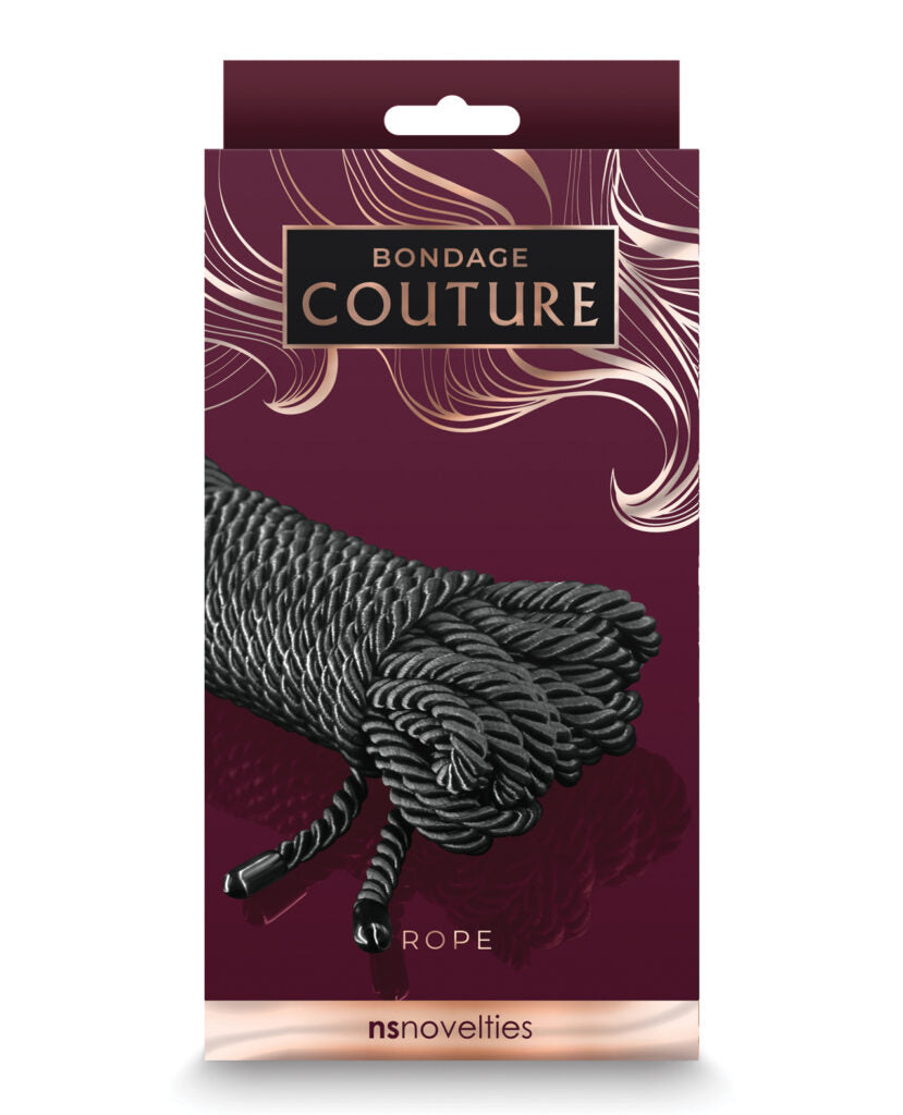 Bondage Couture Rope Black