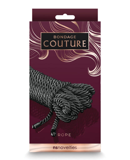 Bondage Couture Rope Black