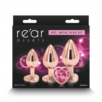 Kit de 3 Plugs con Corazon - Rear Assets