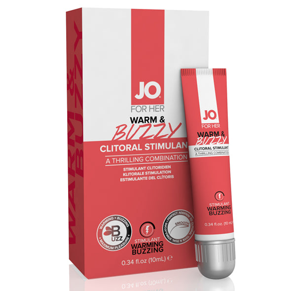 System JO - For Her Clitoral Stimulant Warming Warm & Buzzy Original 10 ml