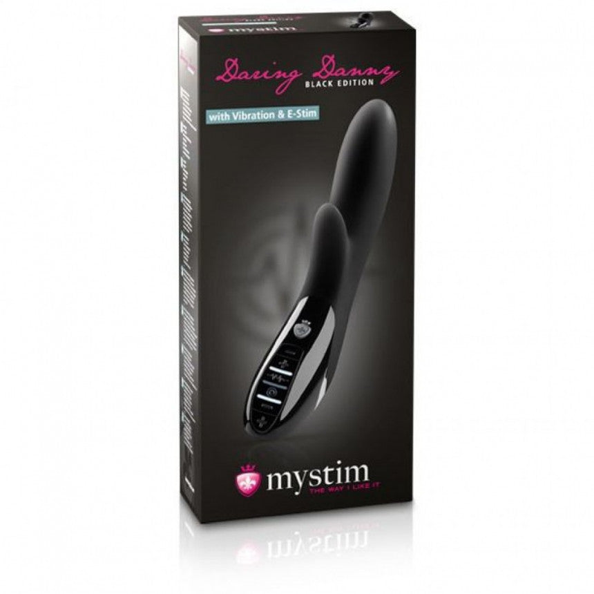 Mystim - Daring Danny eStim Vibrator Black