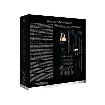 Kit de Bondage Acanzado Negro - Ouch!