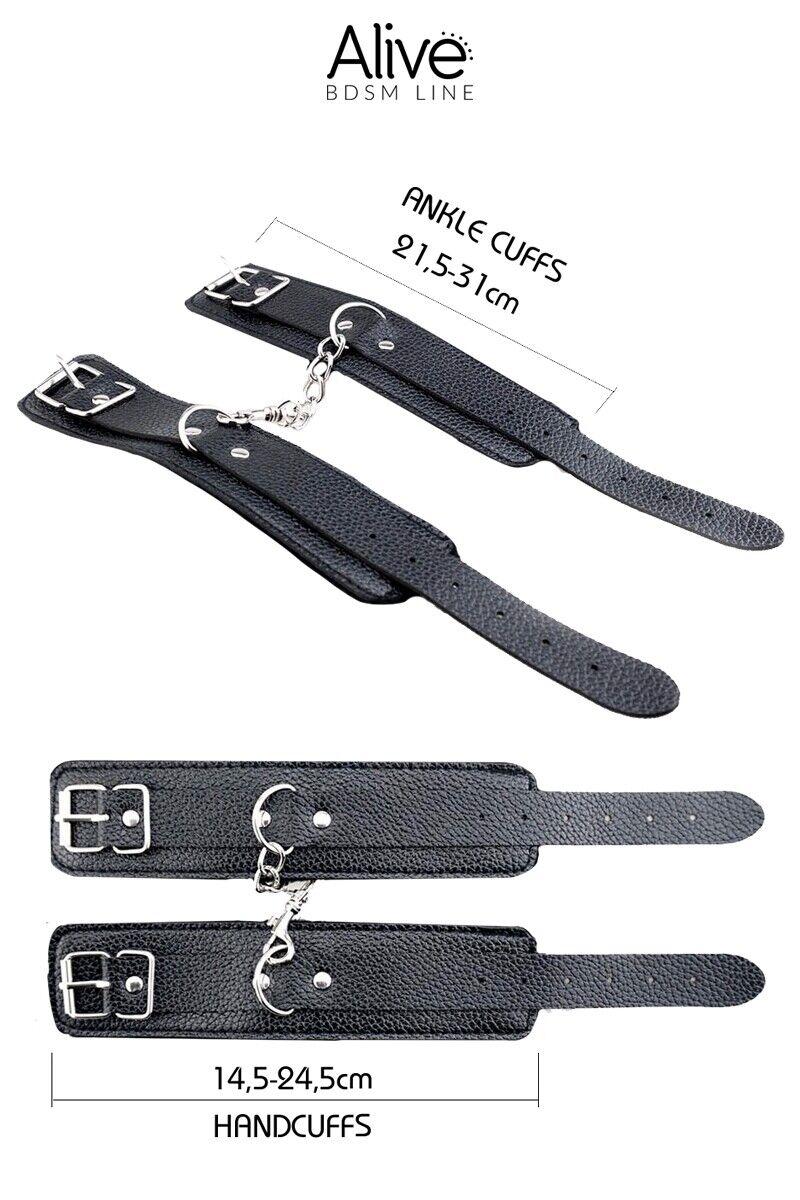 Alive Secret Desires Black BDSM Kit