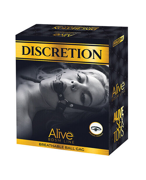 Alive Discretion Red Ball Gag