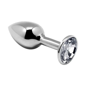 Alive - Mini Metal Butt Plug Anal Pleasure White M