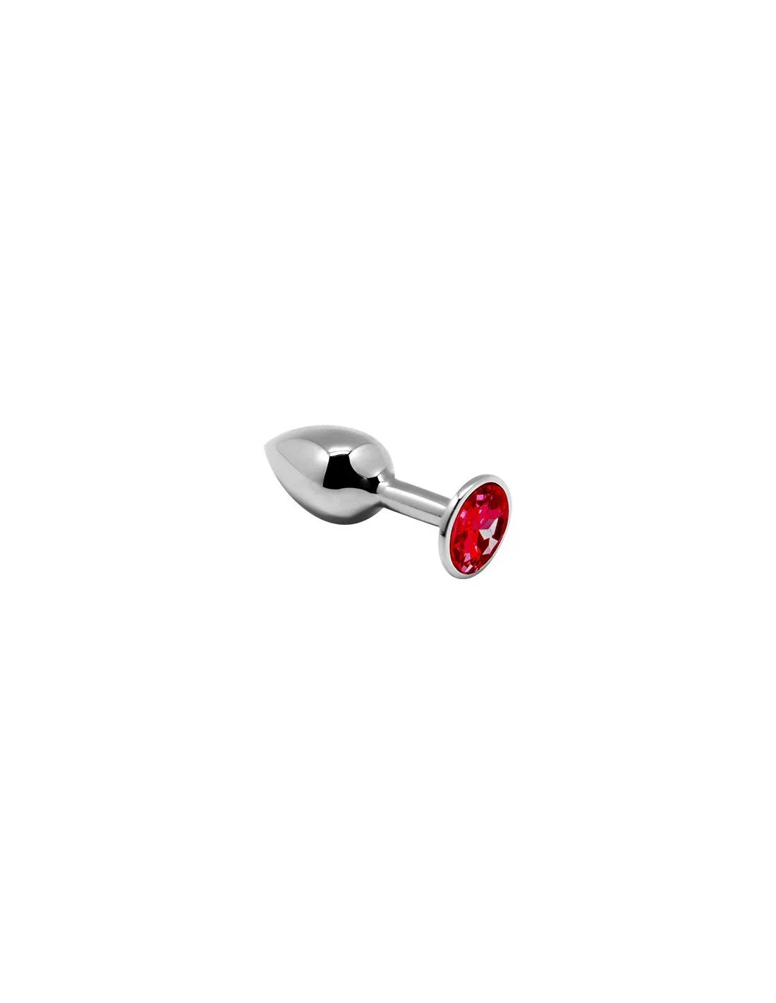 Alive - Mini Metal Butt Plug Anal Pleasure Red S