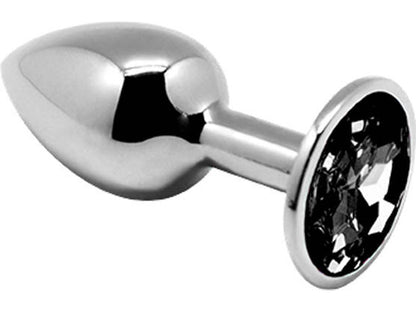 Alive - Mini Metal Butt Plug Anal Pleasure Black L