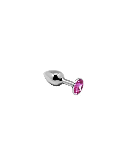 Alive - Mini Metal Butt Plug Anal Pleasure Pink S