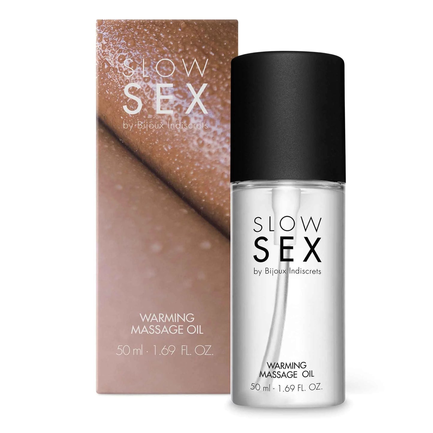 Warming massage oil - Slow Sex