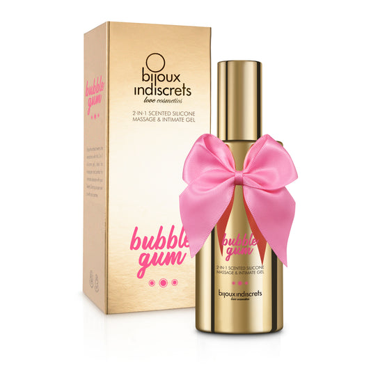 BUBBLEGUM 2 in 1 - Scented Massage & Intimate Gel