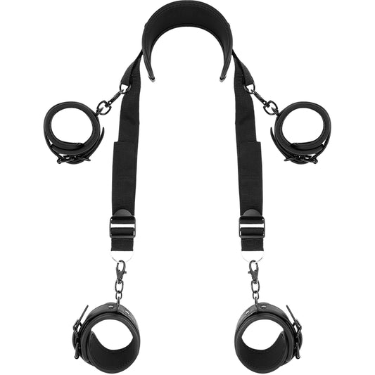 Fetish Submissive Posicion Master 4 Handcuffs