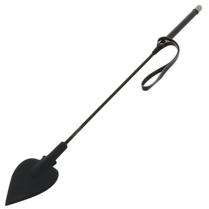 Darkness Riding Crop Black Silicone
