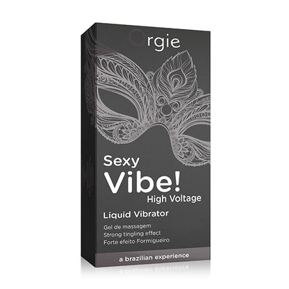 Sexy Orgie Vibe! Liquid Vibrator Extra Strong 15 ML