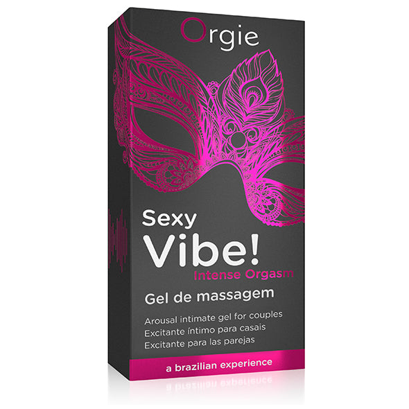 Sexy Orgie Vibe! Intense Orgasm Gel For Couples 15 ML