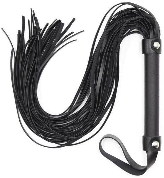 Ohmama - Fetish Silver Rivet Flogger