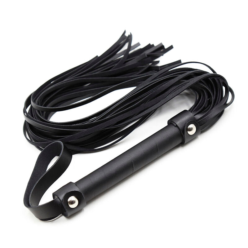 Ohmama - Fetish Silver Rivet Flogger