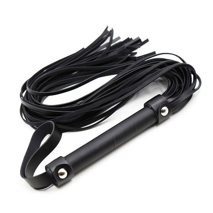 Ohmama - Fetish Silver Rivet Flogger