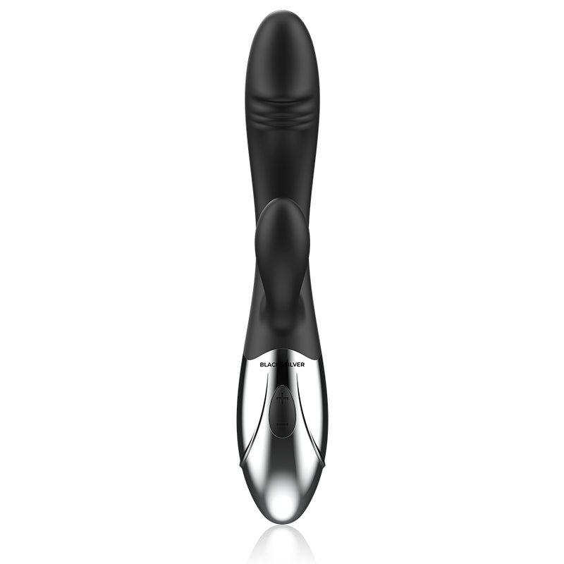 Vibromasseur stimulant Black&amp;Silver Kaleb
