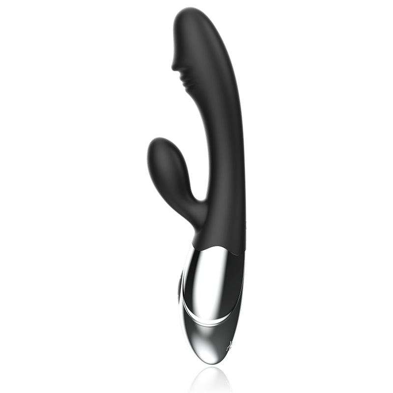 Vibromasseur stimulant Black&amp;Silver Kaleb