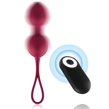 Cici Beauty - 3 Vibrating Kegel Beads - Remote Control