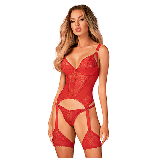 Obsessive - Corset Belovya - Rouge