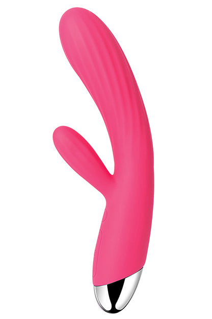 Vibromasseur lapin ange SVAKOM avec chaleur (rose)