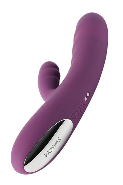 Vibromasseur à poussée violet SVAKOM